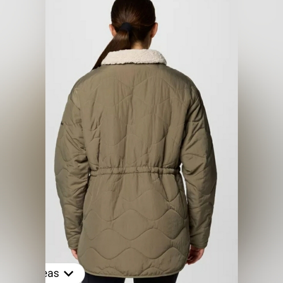 Nwt Womens Columbia  Birchwood Quilted Jacket Green - Picture 2 of 12